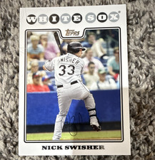 Topps 2008 Topps Nick Swisher #420 Chicago White Sox Baseball Base Set Card