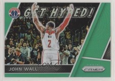 2017-18 Panini Prizm Get Hyped! Green Prizm John Wall #GH-JW tj0