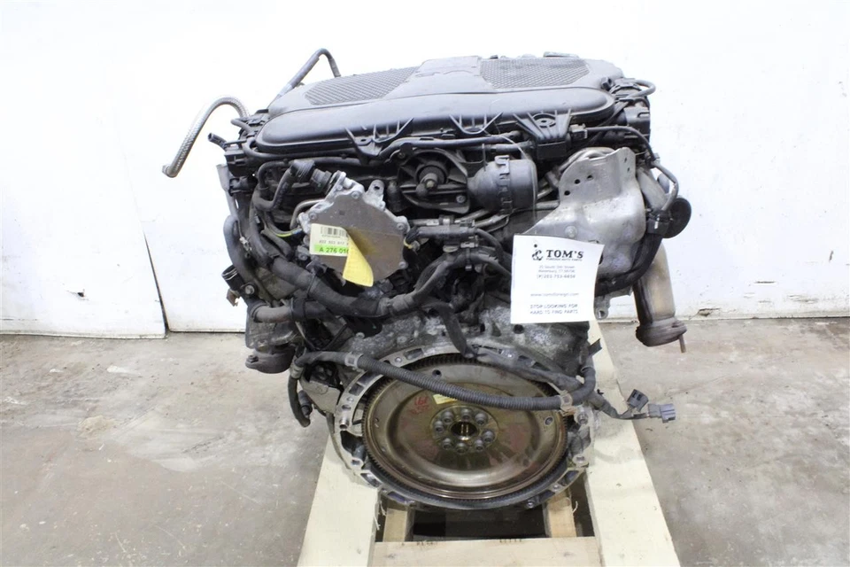 ENGINE MOTOR E300 E350 E400 E550 E63 2013 13 3.5L VIN 8J 1398671 - Image 2 of 4