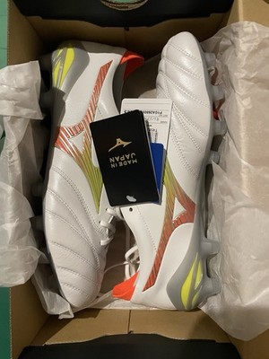 Mizuno Morelia Neo V Japan weiß gelb orange P1GA268054 Herren Gr.41