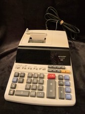 SHARP EL-1197PIII Heavy Duty Electronic Printing Calculator 12 Digit TESTED