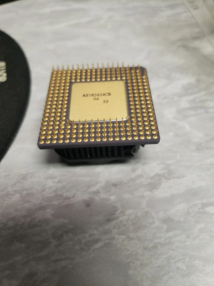 Intel PODP5V Pentium Overdrive 63Mhz   with cooling fan free ship - Image 2 of 3