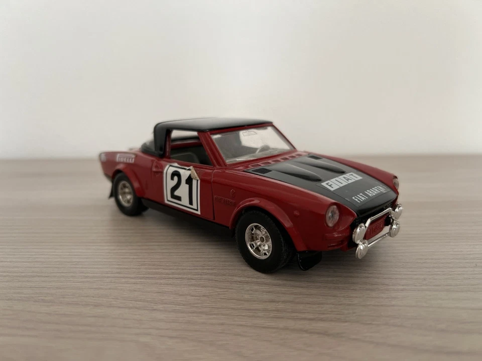Burago Fiat 124 Abarth Rally Bburago Originale Scala 1/24 1:24 Codice 0137 - Immagine 4 di 4