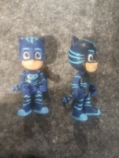 Set of 2 PJ Masks Catboy 3.5" Action Figure Toys One Is Battery