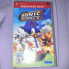 SEGA Sonic Rivals Greatest Hits Sony PSP E Everyone NTSC-U/C 2006 Manual
