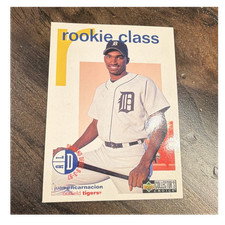 Upper Deck 1998 Juan Encarnacion #106 Detroit Tigers Rookie Baseball Card. rookie card picture