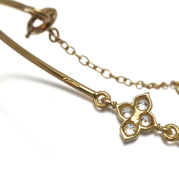 Auténtico Brazalete Cartier Diamante Hindú Oro Amarillo 18K 750 Foto 4 de 4