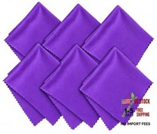 Screen Cleaner 6-Pack Microfiber Cloths for Glasses, Car, Laptop  Computer -