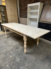 Extendable Rustic Shabby Chic Dining Table 8-10  seater  5 foot x 3 foot