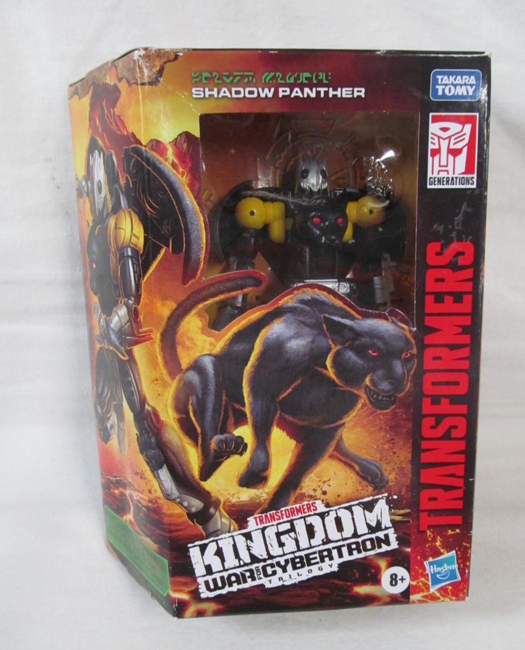 Transformers Kingdom-War for Cybertron - Shadow Panther robot figure  Brand New