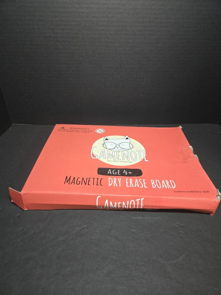 Tabla magnética de borrado en seco GAMENOTE EDADES 4+ Foto 3 de 4