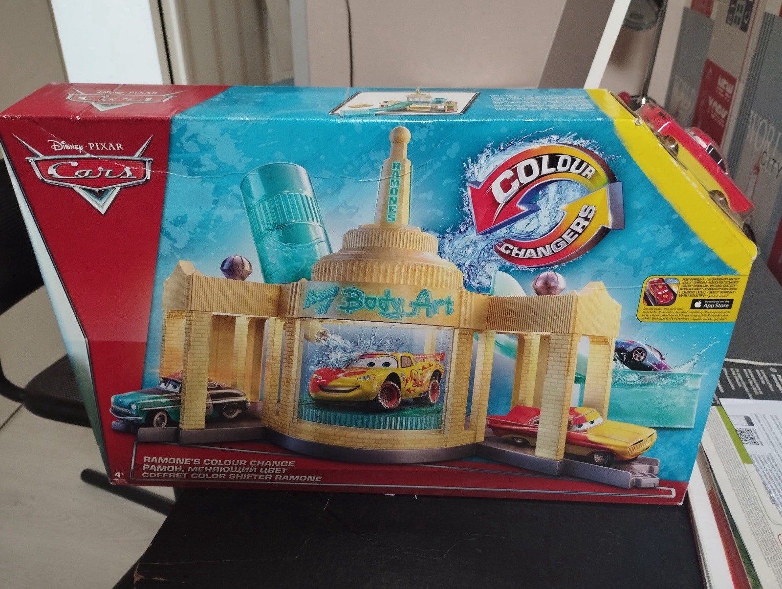Coffret Pixar Cars Ramone's Colour Change idée cadeau anniversaire enfant