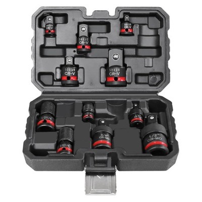 Multipurpose Impact Socket Adapter Set 11Pcs For Professional And Home Use