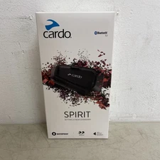 Cardo Spirit Single Bluetooth Motorcycle Intercom IP65 Waterproof SPRT0001