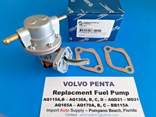 Volvo Penta AQ115, AQ130, AQ165, AQ170, AQD21, MD21, BB115 Replacment Fuel Pump