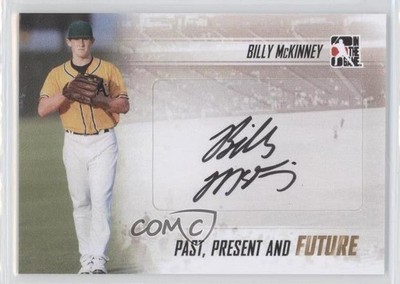 2013 ITG Past Present and Future Billy McKinney #PPF-BM3 Auto h3a