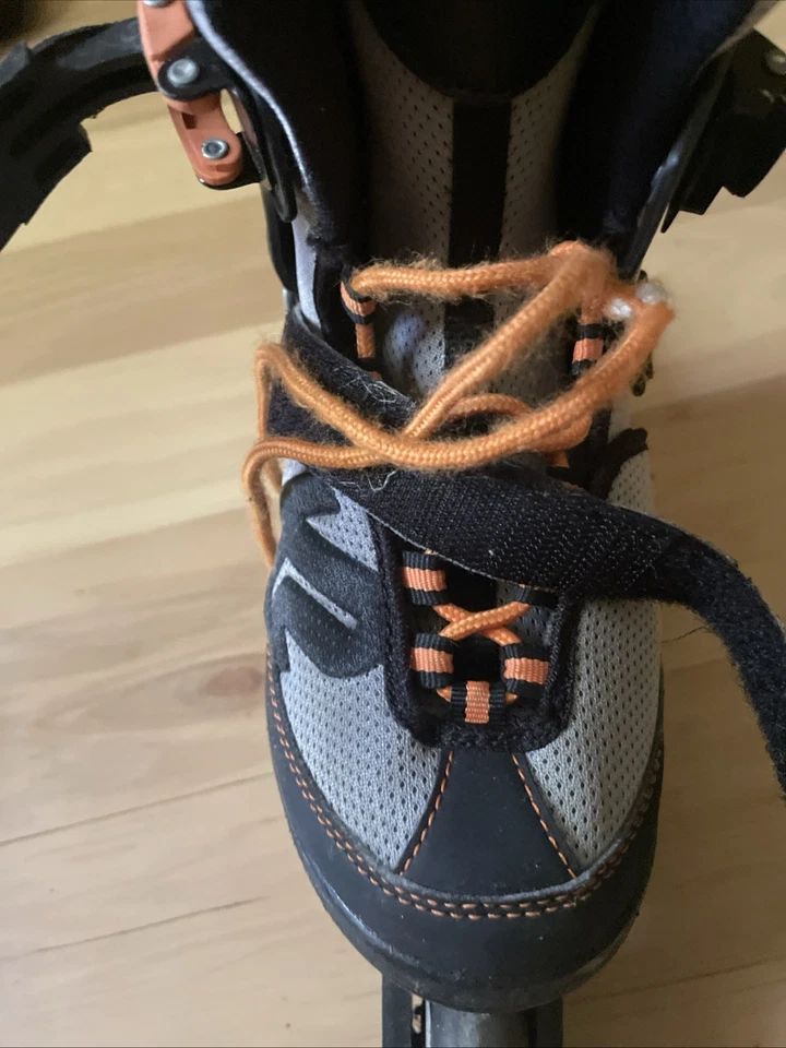 Patines en línea K2 Raider juveniles/talla 1-5 expandibles/negro/gris/naranja Foto 2 de 3