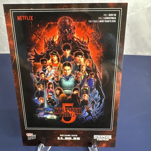 2025 Stranger Things Topps NOW® Card STRA - PR: 128816