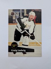 1991-92 Pro Set #411 Craig Ludwig Minnesota North Stars
