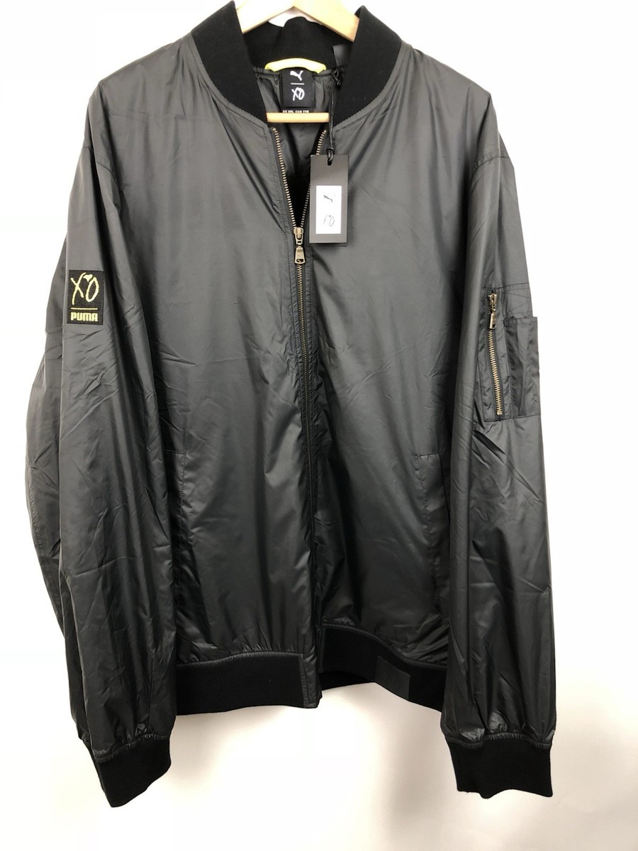 Puma Xo Track Top NEW The Weeknd X Puma XO Jacket Mens XXL Black Bomber  Embroidery