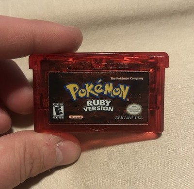 Pokémon Ruby Cartridge   Game Boy Advance (2002) 100% Authentic [DRY BATTERY]