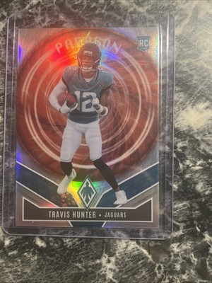 2025 Panini Phoenix Travis Hunter RC PARAGON Silver Jacksonville Jaguars #12