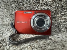 CASIO EXILIM EX S770 Compact Digital Camera Red "tested No Memory Card