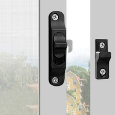 Home Safety Sliding Door Lock for Window Screens with Easy Access Design