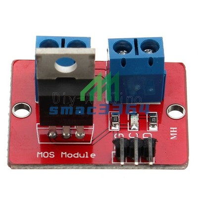 2Pcs IRF520 MOSFET MOSFET Button Driver Module For Arduino ARM Raspberry pi