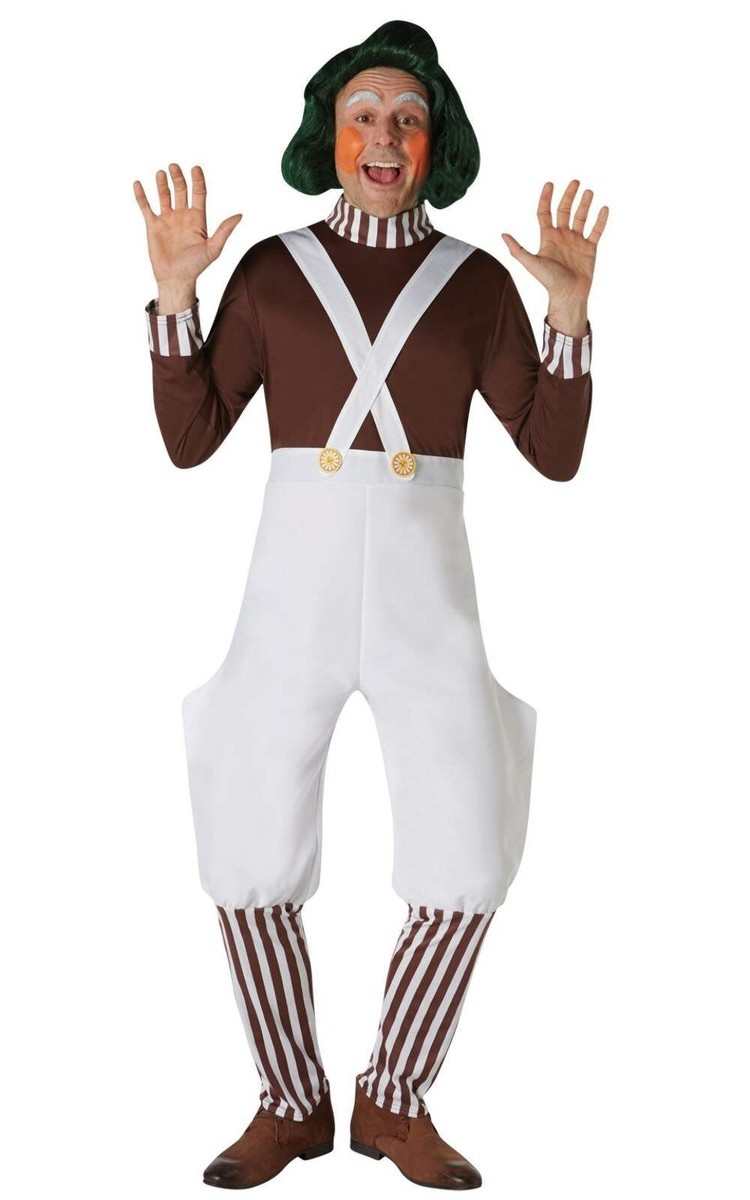 Oompa Loompa Costume Adult Charlie and the Chocolate Factory