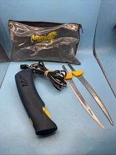 American Angler Ultra Electric Fillet Knife 31225 w 2 Blades Tested Working
