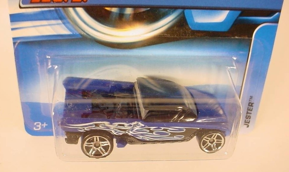 HOT WHEELS COLLECTOR # 2005-153 BLUE JESTER