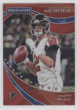 2019 Panini Rookies & Stars Great American Heroes Red 41/75 Matt Ryan 8k4