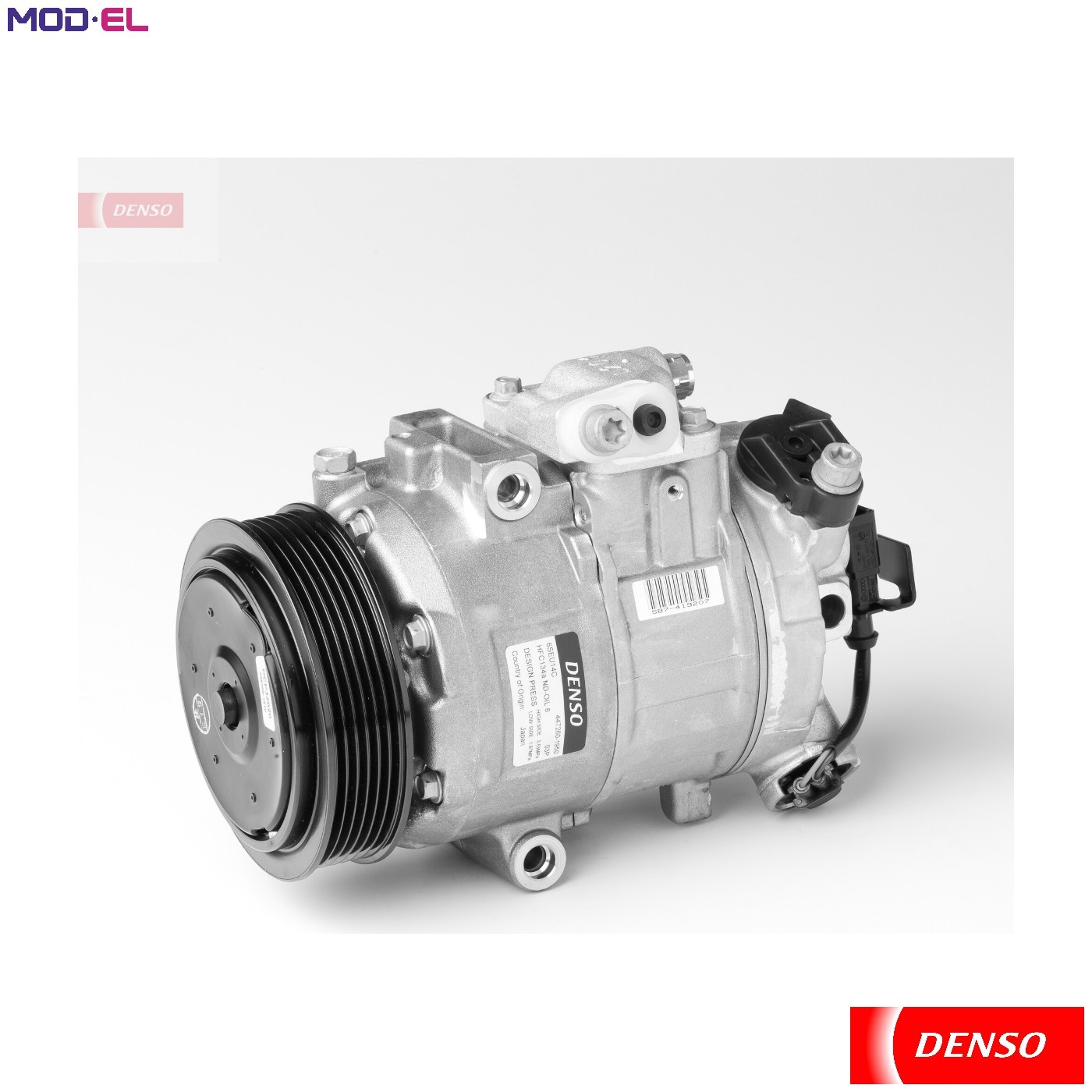 Air Con Compressor fits SKODA FABIA 1.9D 99 to 10 ASZ AC Conditioning Denso New - Image 6