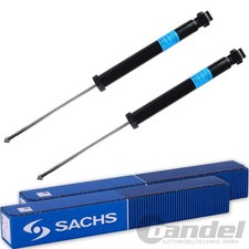 2x SACHS GASDRUCK STOßDÄMPFER HINTERACHSE für SEAT AROSA (6H) VW LUPO (6X1,6E1)