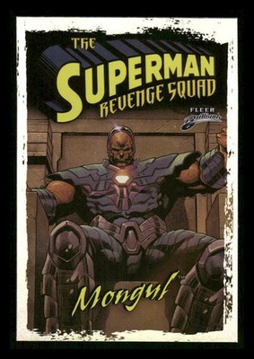 2025 Fleer Brilliants Superman Mongul Superman Revenge Squad #RS-12