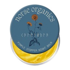 Norse Organics Pimple Stopper Night Balm Natural Bioactive Ingredients 1 Oz