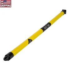 Exercise Slim Weight Bar 2lb Anti Roll End Cap Physical Therapy Equipment New