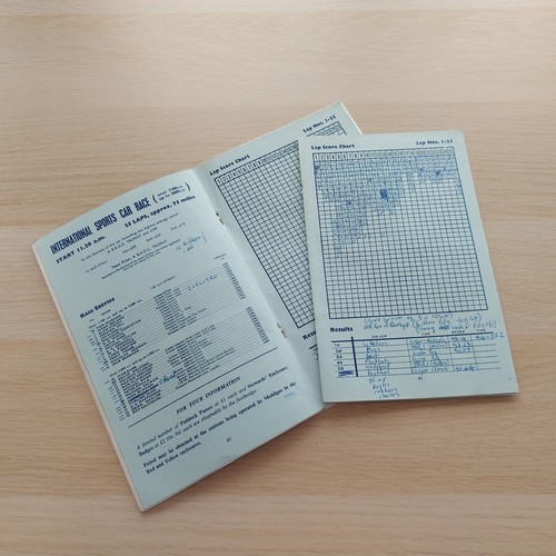 Silverstone 1959 International Trophy Meeting Programma BRDC Motorsport con pass - Foto 8 di 24