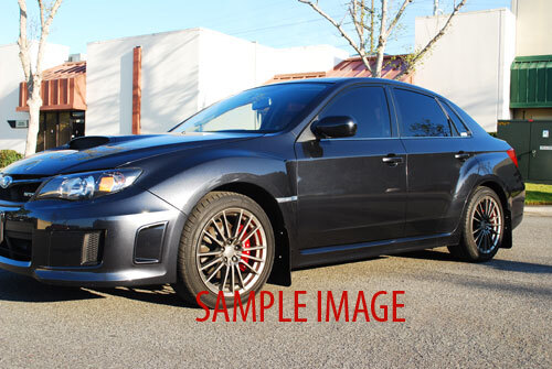 Front Rear Black MGP Brake Disc Caliper Covers Fit 2015 Subaru Outback 2.5i 3.6R - Picture 7 of 10