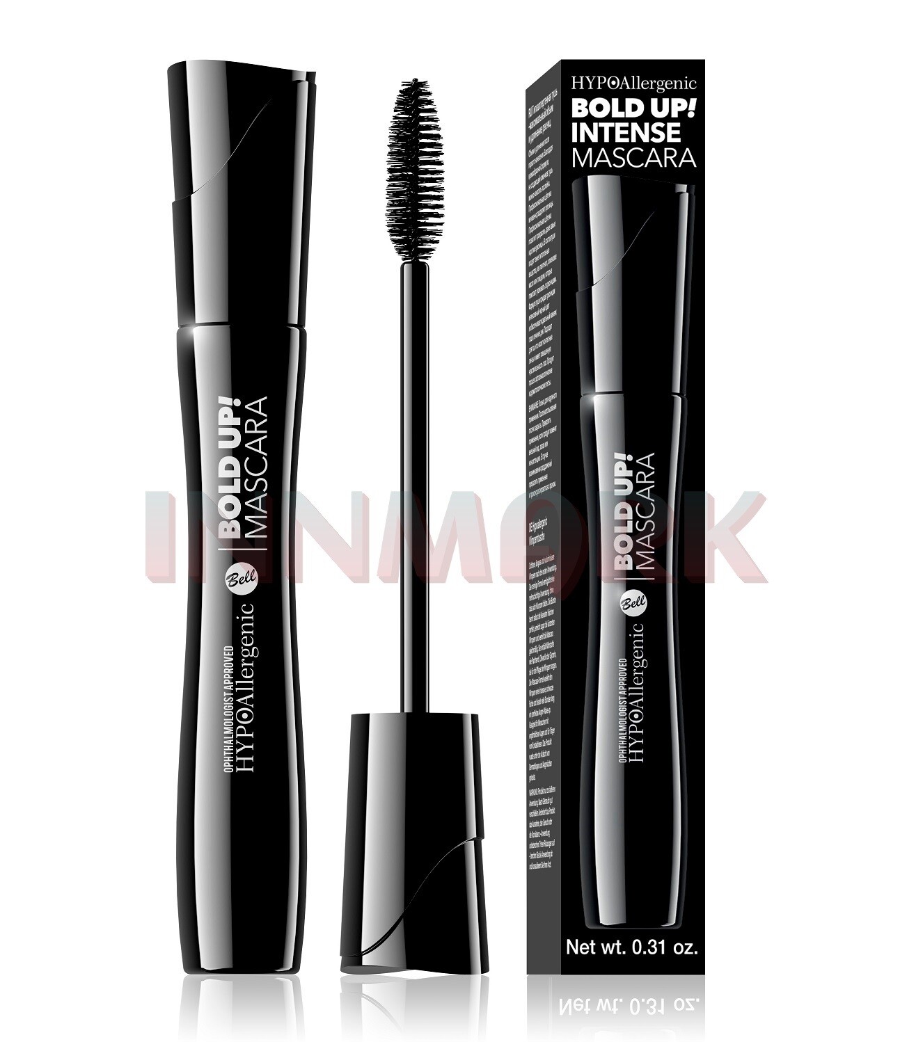 Bell HYPOAllergenic Intense Black Mascara BOLD UP! Thickening & Lengthening 75