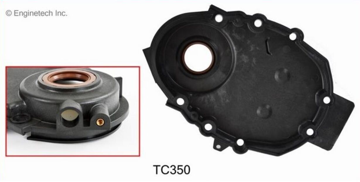 Timing cover, Engine Quest, 350 vortex, #TC350P, new