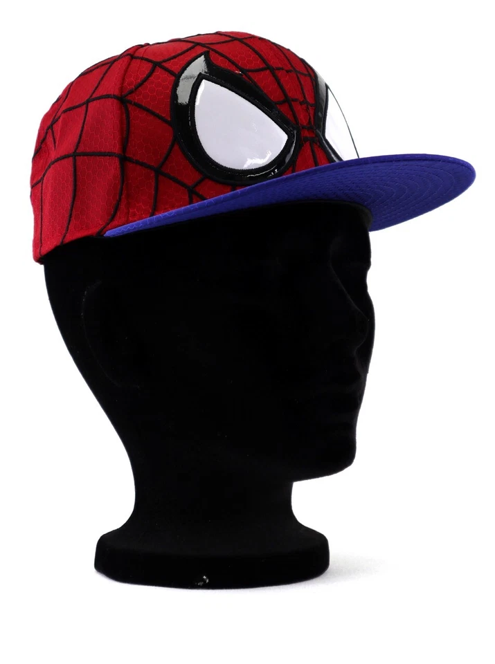Chapéu infantil New Era Spider-Man exclusivo 59fifty ajustado tamanho 6 3/4 Marvel - Imagem 4 de 4