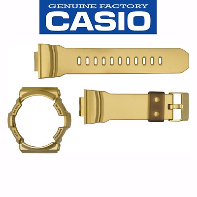 CASIO G-SHOCK ゴールド 金属ベルト Amazon.co.jp: CASIO G-SHOCK 汎用 カスタム メタルバンド（ベルト