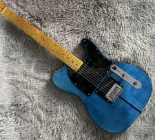 Anderson Mad Cat Electric Guitar Prince Blue Flamed Maple Top Chrome Hardware