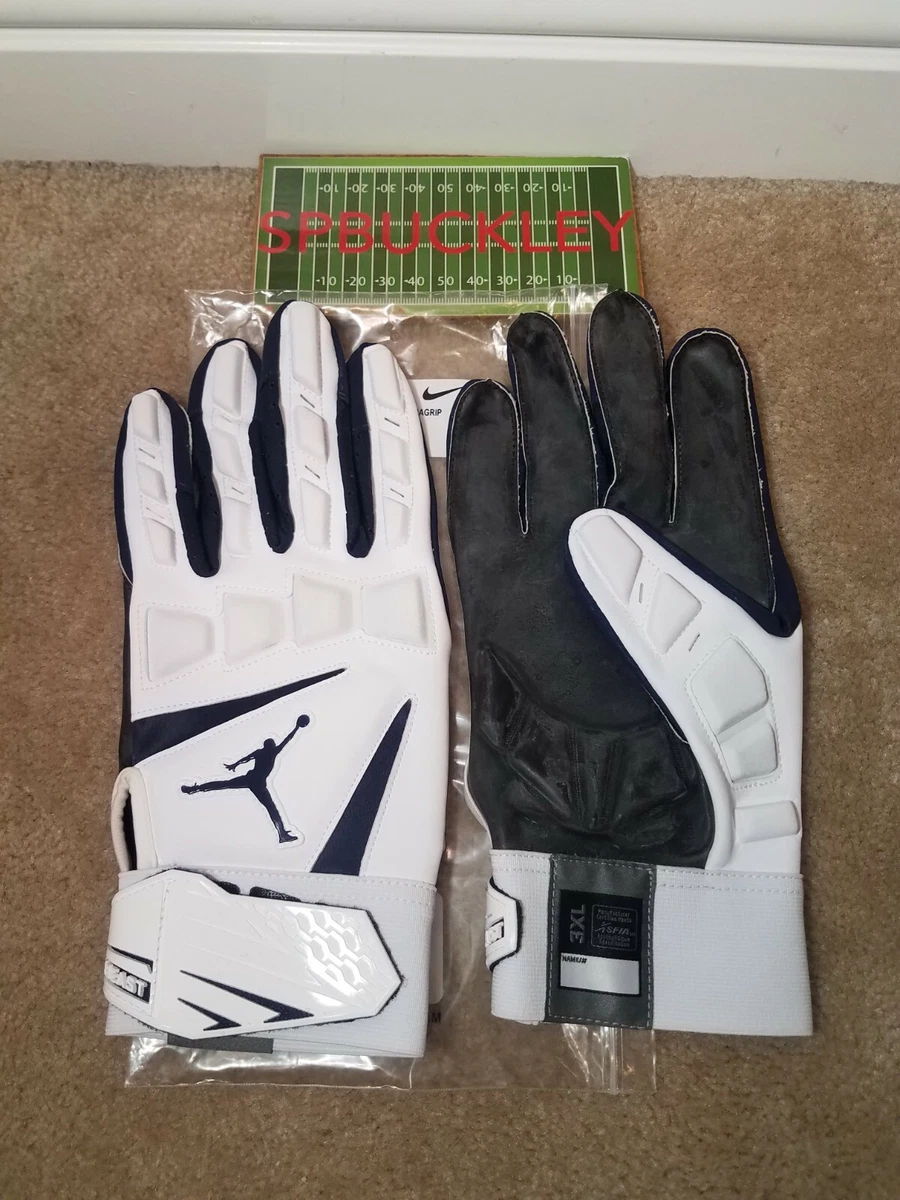 Black $ BAGS Football Gloves