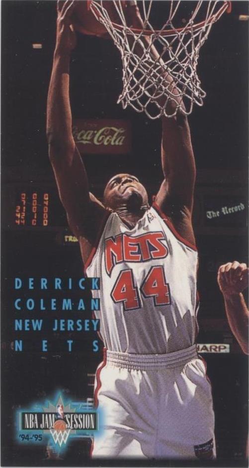 1994-95 Fleer NBA Jam Session - Derrick Coleman #117 - 1 of 1