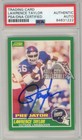 Lawrence Taylor 1989 Score Football Autograph Card #322 PSA/DNA