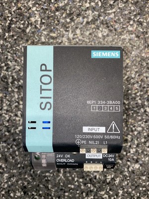 Siemens 6ep1334-3ba00; gebrauchtes sitop modulares netzteil