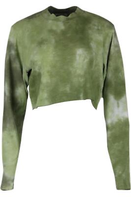 COTTON CITIZEN CROPPED TIE DYED COTTON TOP SMALL